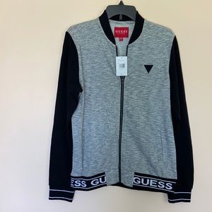Guess Men’s Colorblock Bomber Jacket, Small